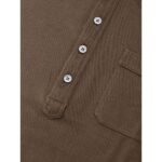 Tom Ford Brown Cotton Polo Shirt - Image 3