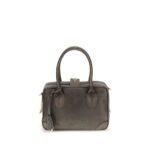Golden Goose Brown Calf Leather Bos Taurus Shoulder Bag