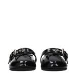 Miu Miu Black Leather Ballet Flats - Image 3