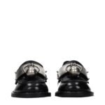 Prada Black Leather Slip-On Loafers - Image 3