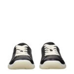 Prada Black Leather Sneakers - Image 3