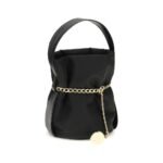 Prada Black Recycled Polyamide Backet Bag - Image 3