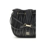 Miu Miu Black Calf Leather Bos Taurus Wallet - Image 4