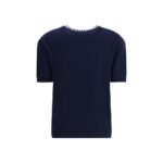 Prada Blue Fleece Wool Sweatshirt - Image 2
