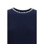 Prada Blue Fleece Wool Sweatshirt - Image 3