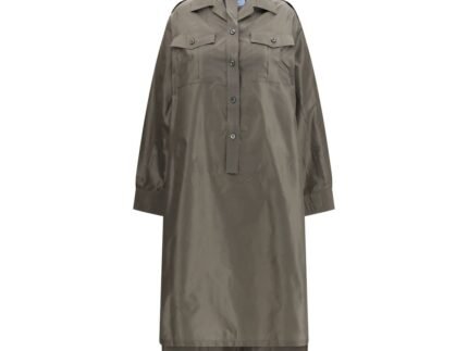 Prada Bicolor Silk Casual Dress