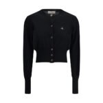Vivienne Westwood Black Cotton Cardigan