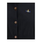 Vivienne Westwood Black Cotton Cardigan - Image 3