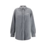 Miu Miu Gray Polyester Shirt