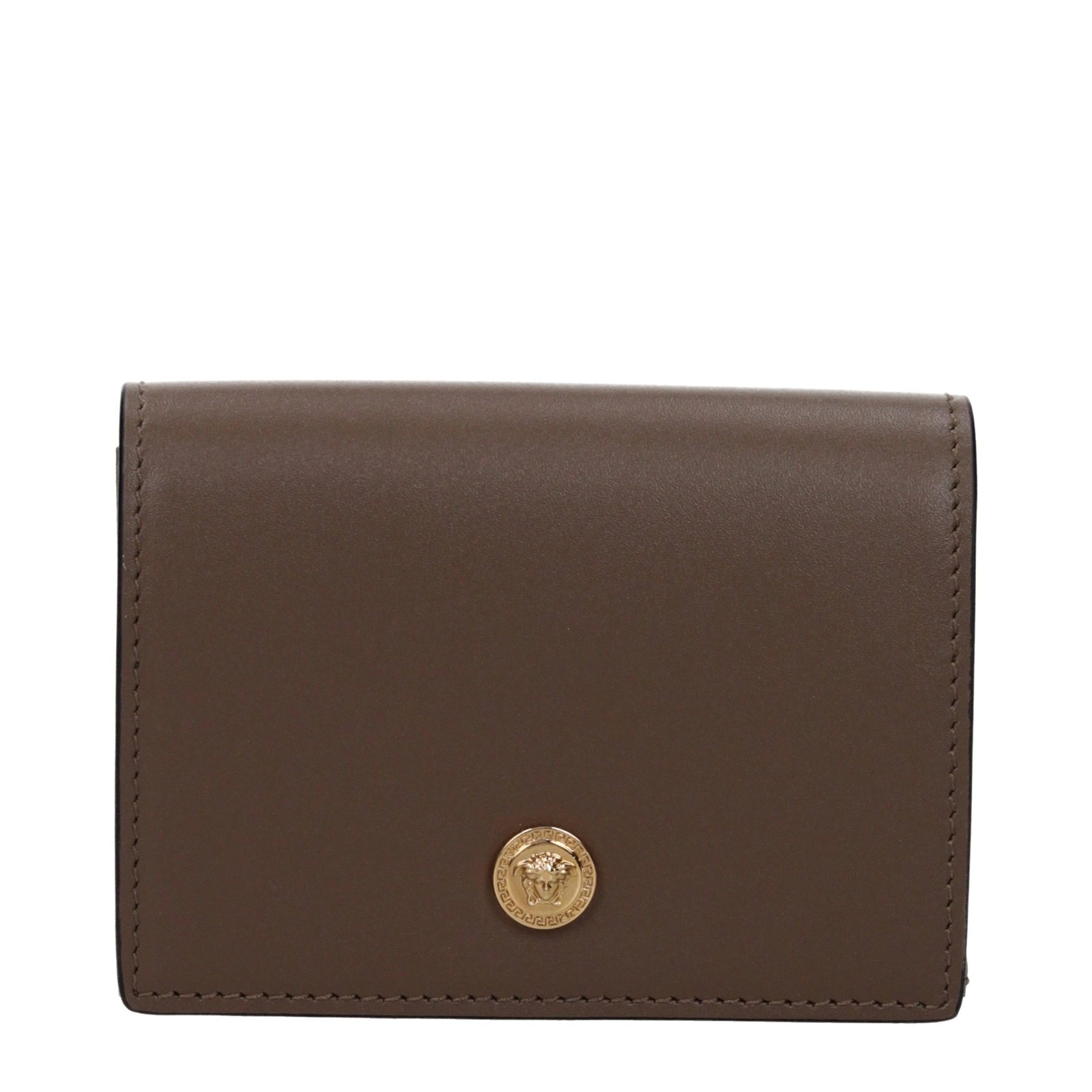 10493089-1.jpeg Versace Brown Leather Wallet - Image 1