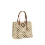 Versace Beige Cotton Handbag - Image 2