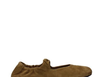 Miu Miu Green Leather Ballet Flats