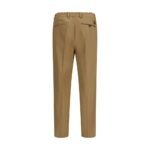 Moncler Beige Cotton Casual Pants - Image 2