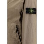 Stone Island Brown Polyamide Shell Jacket - Image 3
