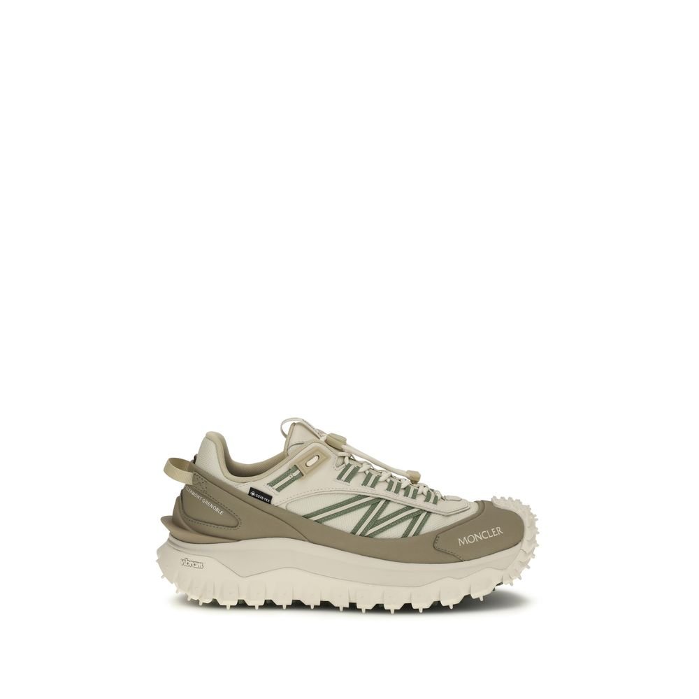 10497604.jpeg Moncler Beige Polyamide Athletic Sneakers - Image 1