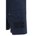Stone Island Blue Cotton Bermuda Shorts - Image 3