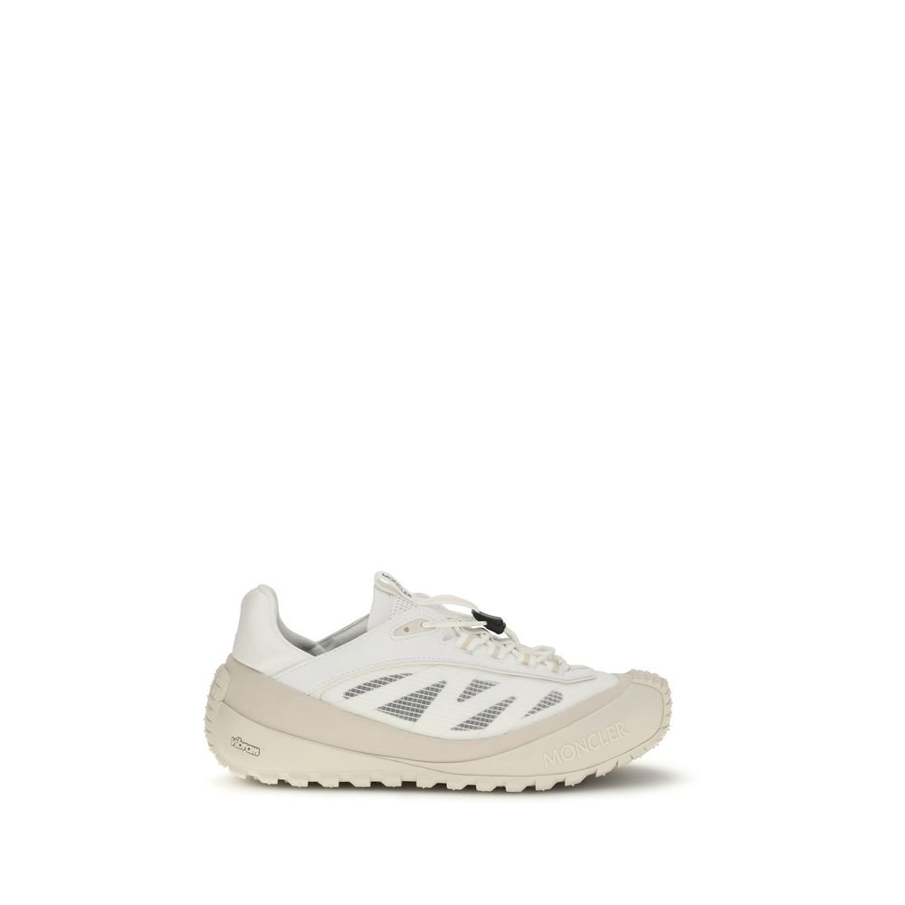 10497635.jpeg Moncler White Polyester Athletic Sneakers - Image 1