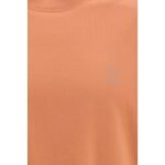Brunello Cucinelli Orange Cotton T-Shirt - Image 3