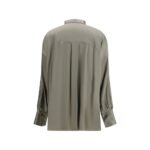 Brunello Cucinelli Bicolor Silk Shirt - Image 2