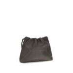 Brunello Cucinelli Brown Calf Leather Bos Taurus Shoulder Bag - Image 2