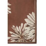 Brunello Cucinelli Bordeaux Silk Scarf - Image 3