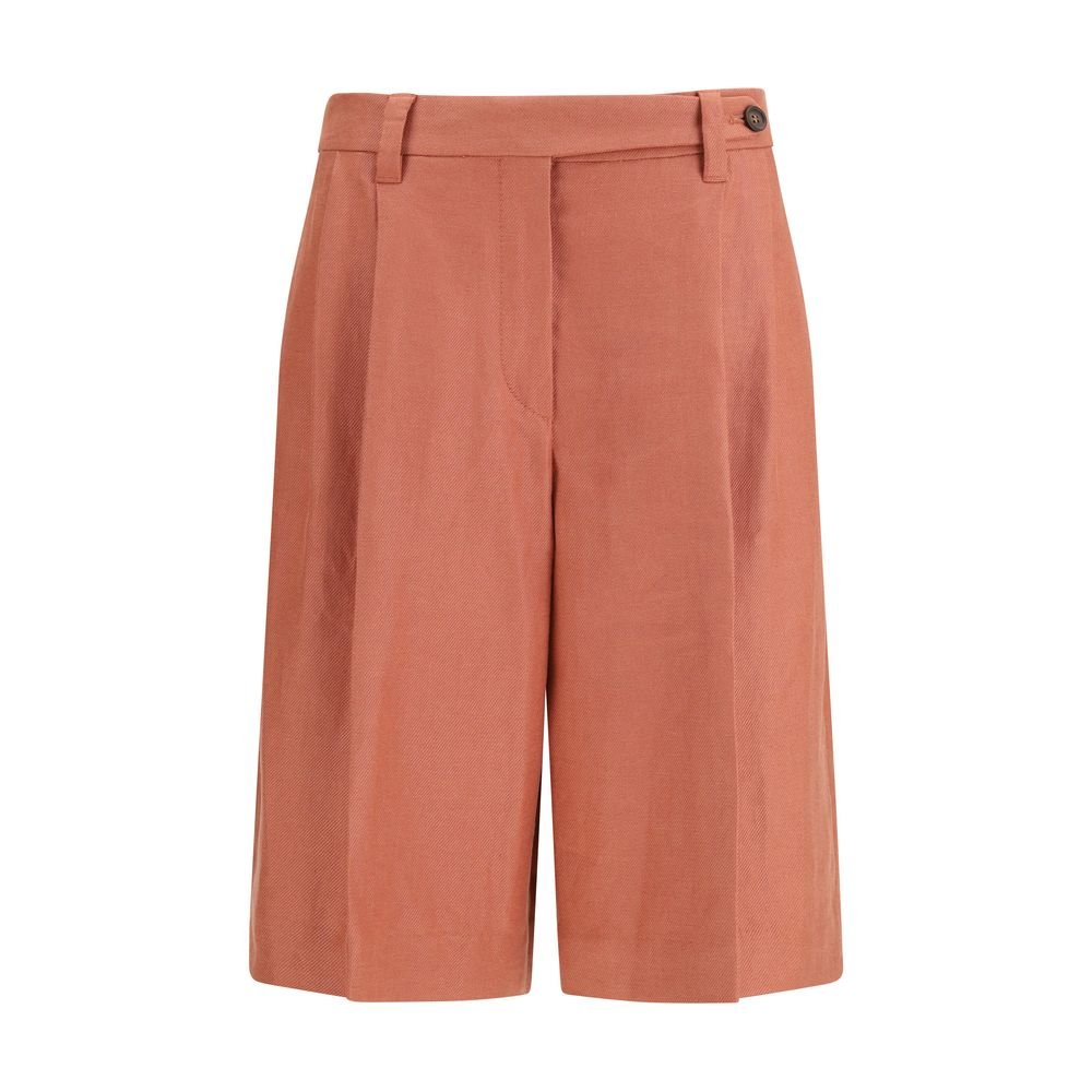 10497784.jpeg Brunello Cucinelli Multicolor Viscose Bermuda Shorts - Image 1