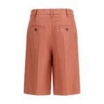 Brunello Cucinelli Multicolor Viscose Bermuda Shorts - Image 2