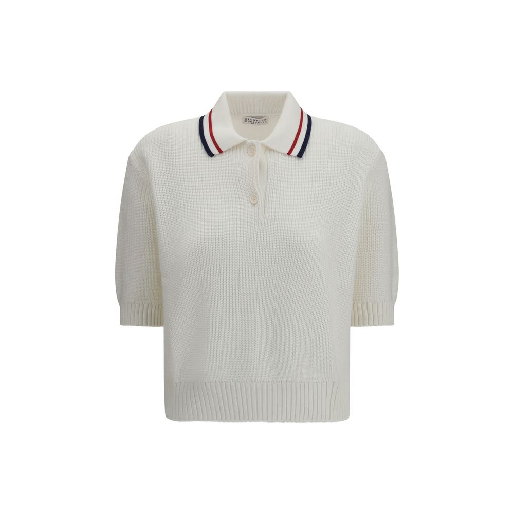 10497807.jpeg Brunello Cucinelli Beige Cotton Dress Shirt - Image 1