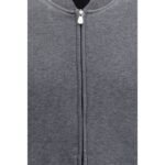 Brunello Cucinelli Gray Cotton Sweatshirt - Image 3