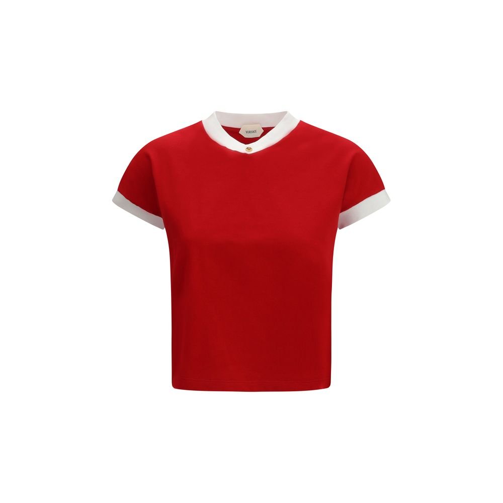 10498044-2.jpeg Versace Multicolor Cotton T-Shirt - Image 1