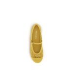 Prada Bicolor Cotton Ballet Flats - Image 4