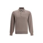 Brunello Cucinelli Brown Cotton Shirt