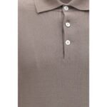 Brunello Cucinelli Brown Cotton Shirt - Image 3