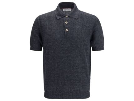 Hanorac Brunello Cucinelli Gri din Bumbac
