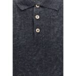 Brunello Cucinelli Gray Cotton Sweatshirt - Image 3