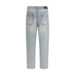 Brunello Cucinelli Blue Cotton Straight-Leg Jeans - Image 2