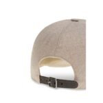 Brunello Cucinelli Beige Linen Cap (Baseball Hat) - Image 3