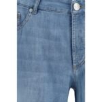 Brunello Cucinelli Blue Cotton Relaxed Fit Jeans - Image 3
