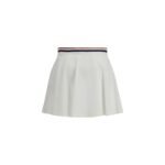 Brunello Cucinelli White Cotton Mini Skirt - Image 2