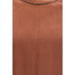 Brunello Cucinelli Brown Viscose Casual Dress - Image 3