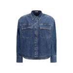 Brunello Cucinelli Blue Denim Shirt