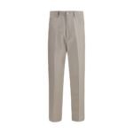 Brunello Cucinelli Beige Cotton Casual Pants