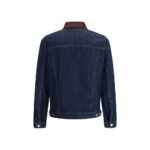 Brunello Cucinelli Blue Cotton Denim Jacket - Image 2
