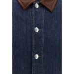 Brunello Cucinelli Blue Cotton Denim Jacket - Image 3