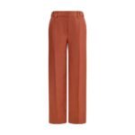 Brunello Cucinelli Multicolor Linen Casual Pants