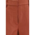 Brunello Cucinelli Multicolor Linen Casual Pants - Image 3