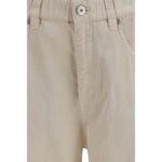 Brunello Cucinelli Beige Cotton Jeans Denim - Image 3