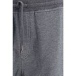 Pantaloni Jogging Brunello Cucinelli Gri din Bumbac - imagine 3