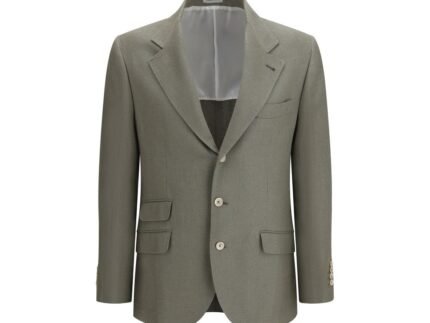 Brunello Cucinelli Bicolor Silk Coat