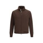 Brunello Cucinelli Brown Polyamide Full-Length Jacket